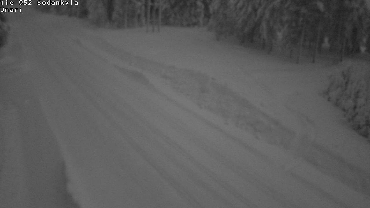 Weather Camera Image Road 952 Sodankylä, Unari, Sodankylä, Lappi
