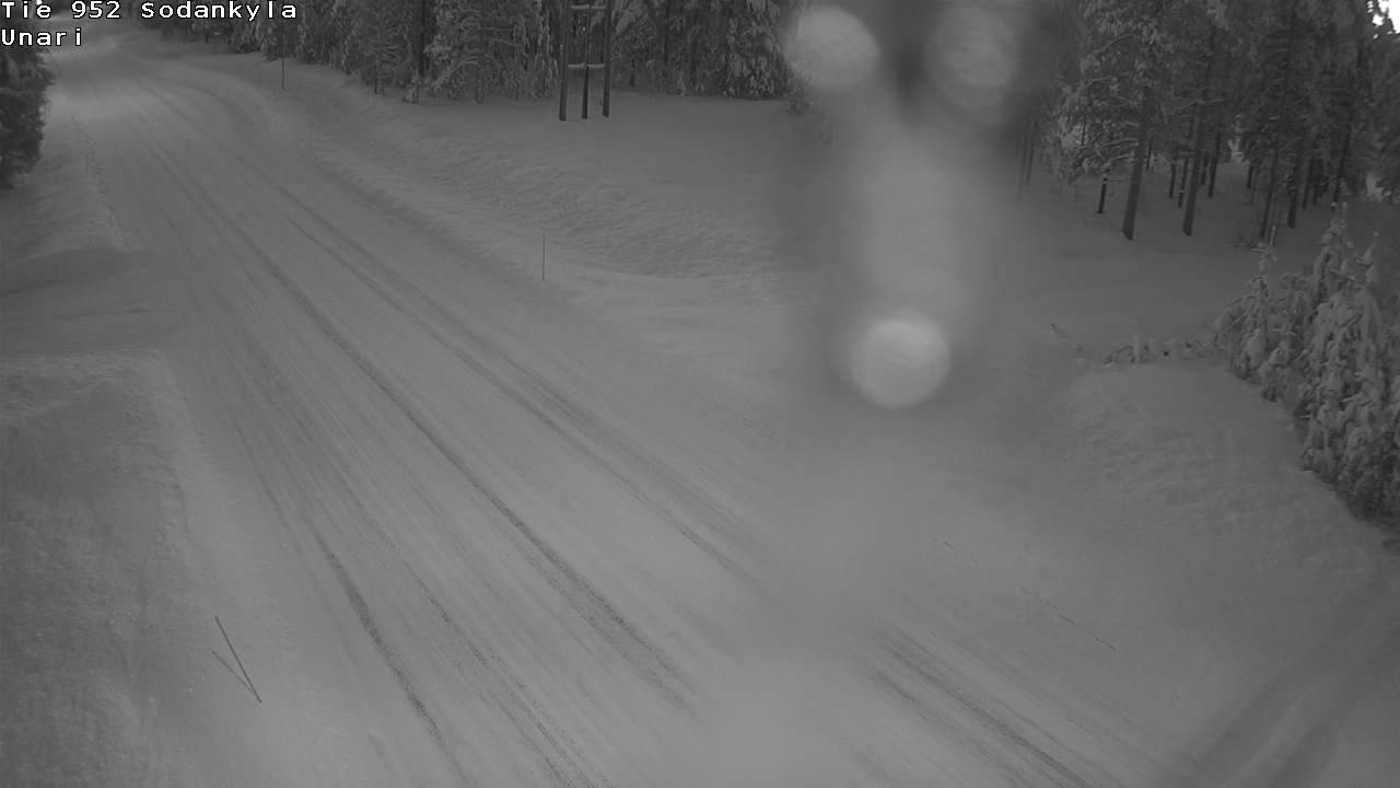Weather Camera Image Road 952 Sodankylä, Unari, Sodankylä, Lappi