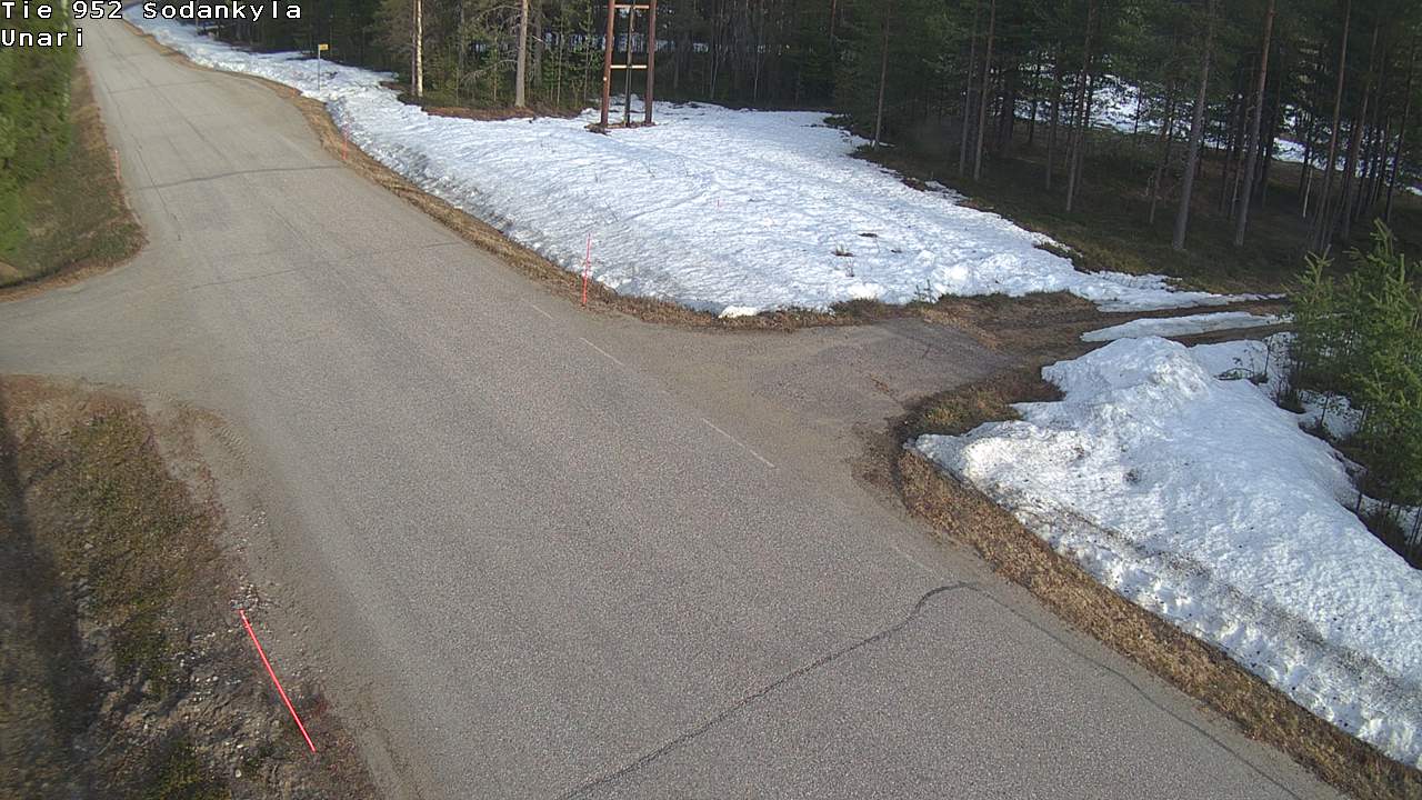 Kelikamerat Kuva Tie 952 SodankyläI Unari, Sodankylä, Lappi
