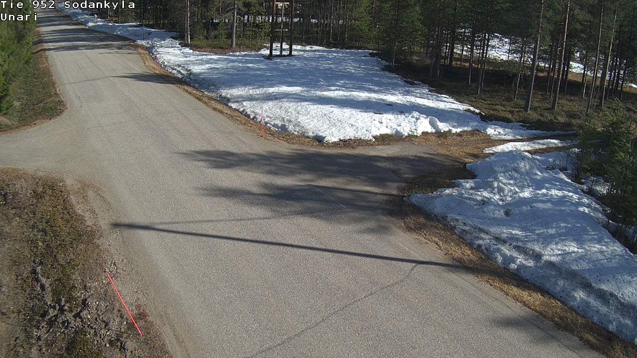Kelikamerat Kuva Tie 952 SodankyläI Unari, Sodankylä, Lappi