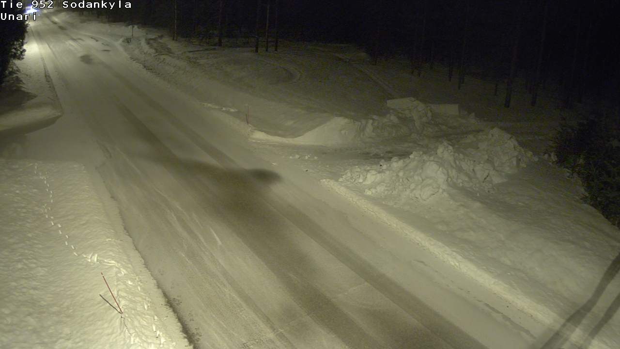 Kelikamerat Kuva Tie 952 SodankyläI Unari, Sodankylä, Lappi