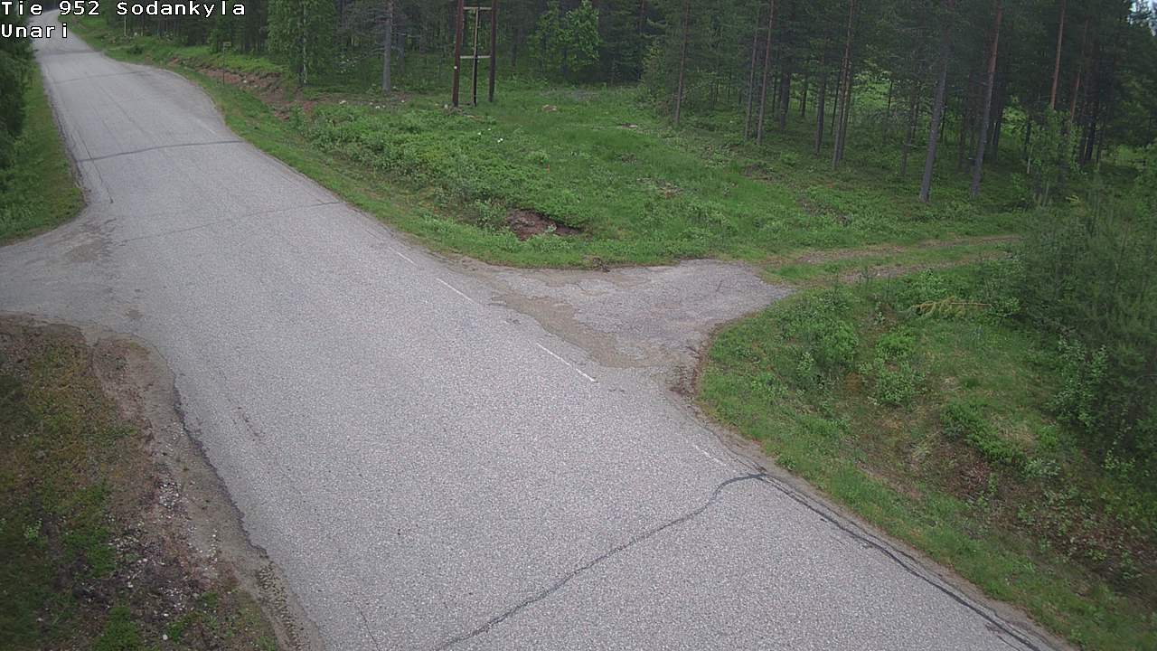 Kelikamerat Kuva Tie 952 SodankyläI Unari, Sodankylä, Lappi