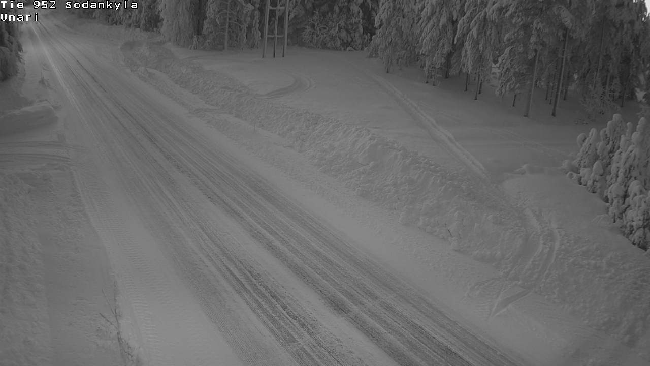 Kelikamerat Kuva Tie 952 SodankyläI Unari, Sodankylä, Lappi