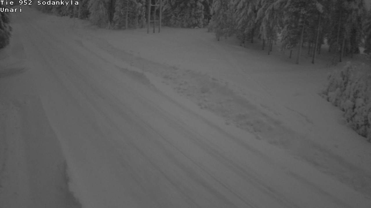 Weather Camera Image Road 952 Sodankylä, Unari, Sodankylä, Lappi
