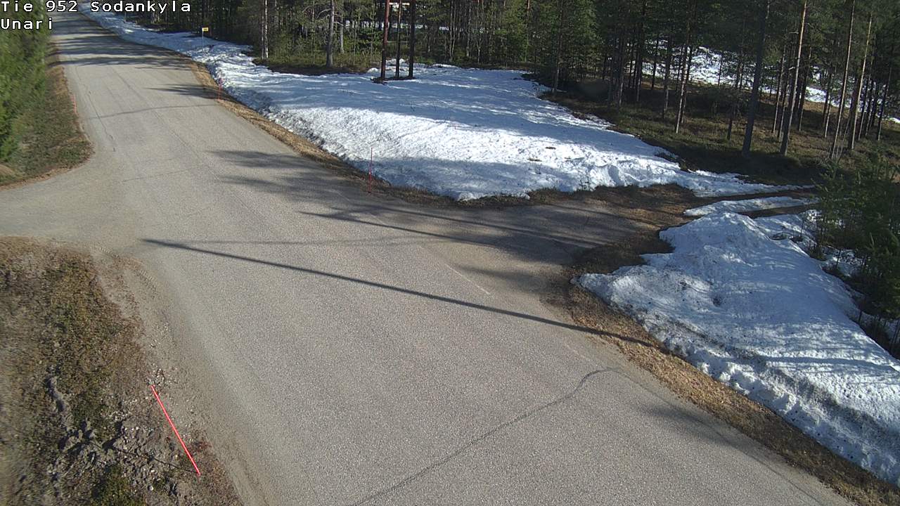 Kelikamerat Kuva Tie 952 SodankyläI Unari, Sodankylä, Lappi
