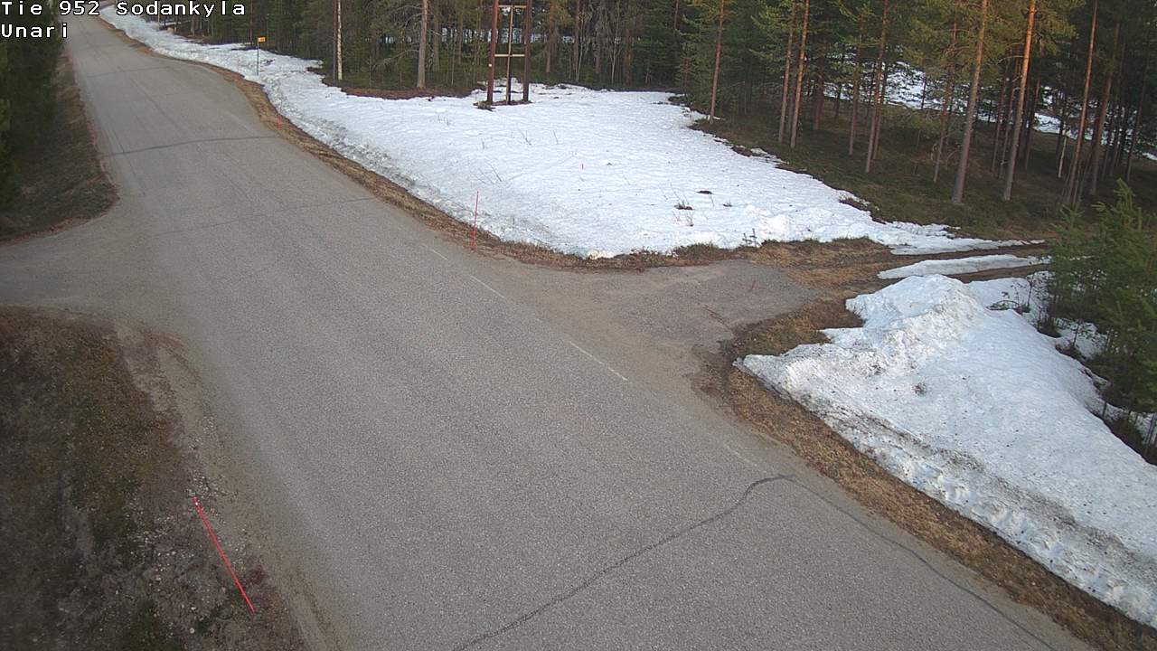 Kelikamerat Kuva Tie 952 SodankyläI Unari, Sodankylä, Lappi