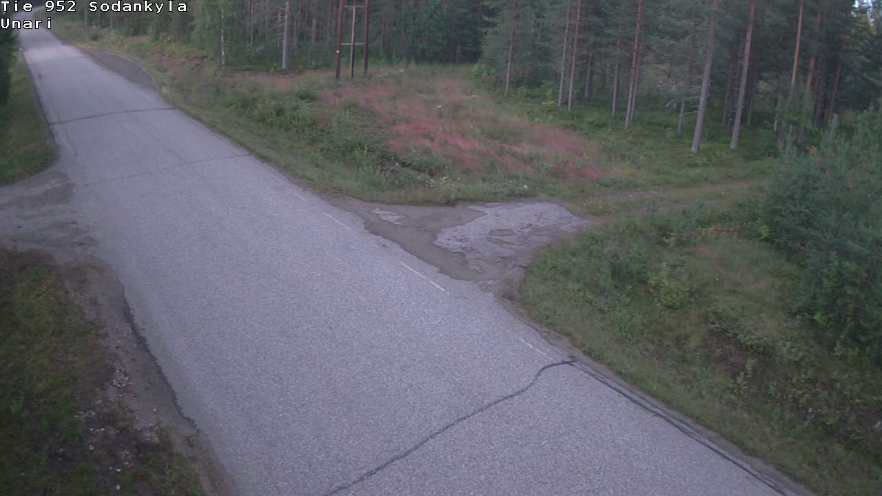 Kelikamerat Kuva Tie 952 SodankyläI Unari, Sodankylä, Lappi