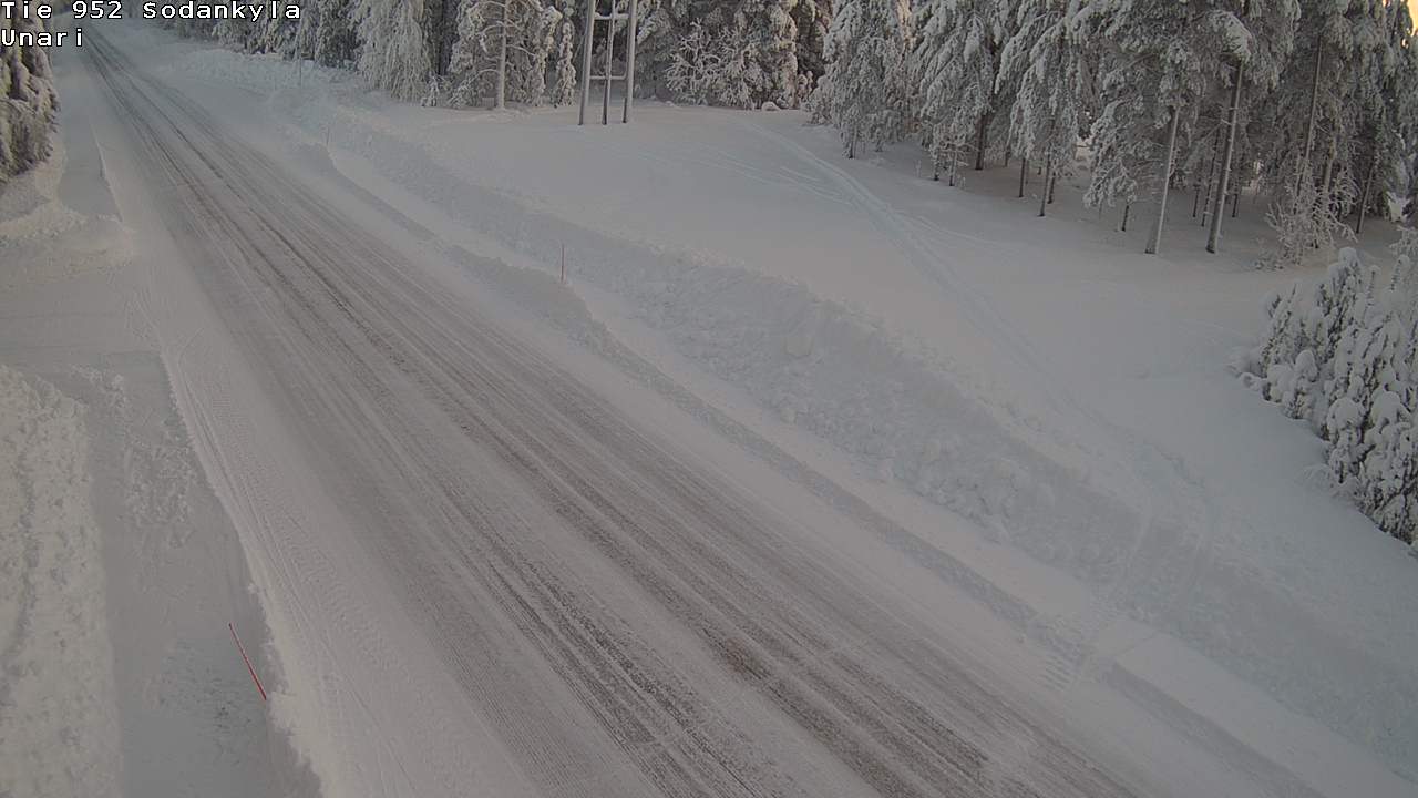 Kelikamerat Kuva Tie 952 SodankyläI Unari, Sodankylä, Lappi