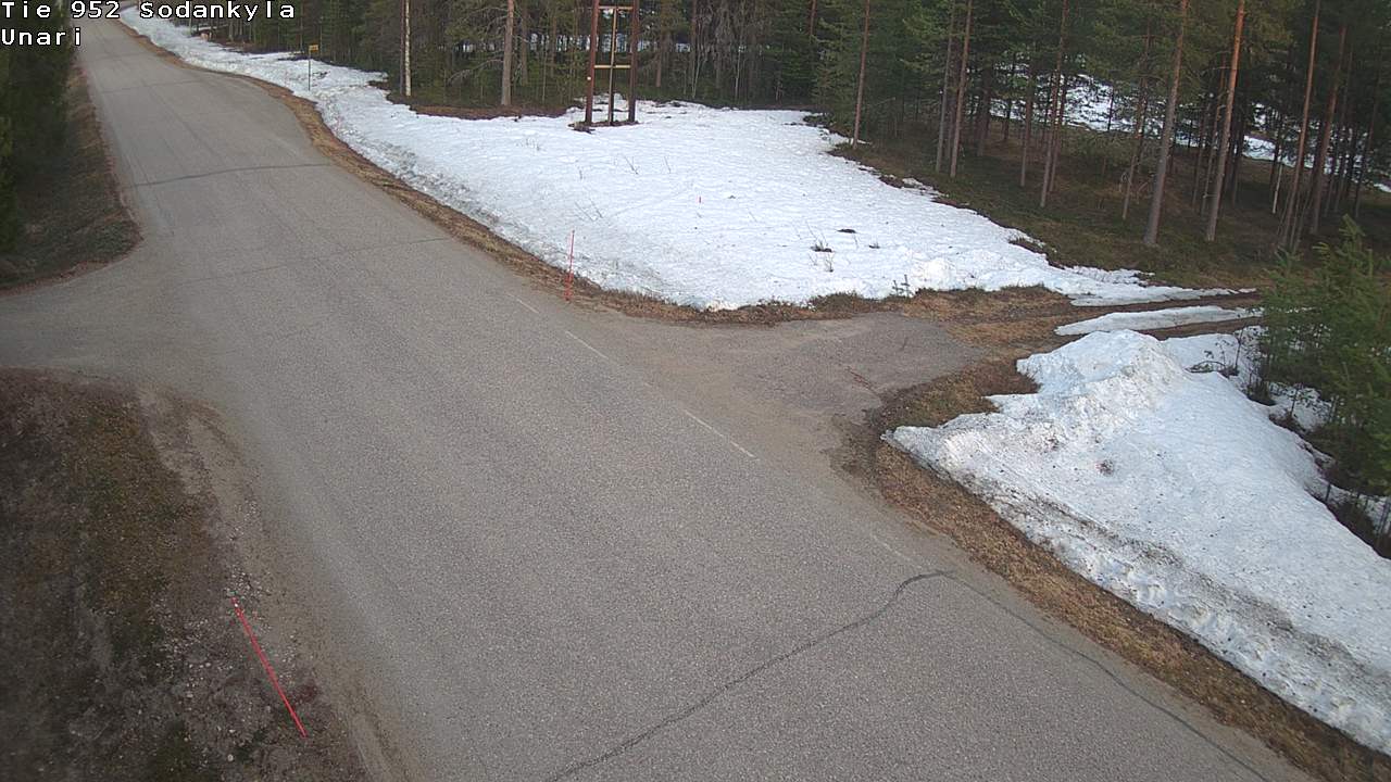 Kelikamerat Kuva Tie 952 SodankyläI Unari, Sodankylä, Lappi