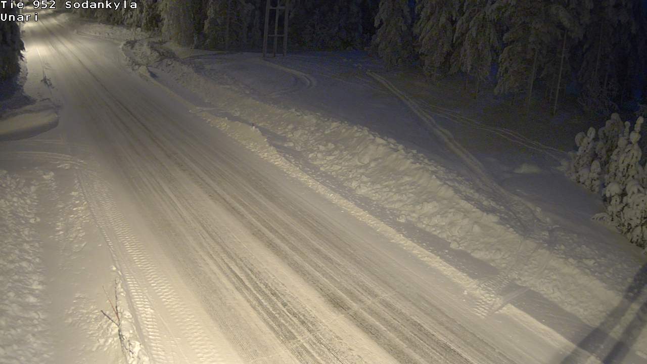 Kelikamerat Kuva Tie 952 SodankyläI Unari, Sodankylä, Lappi