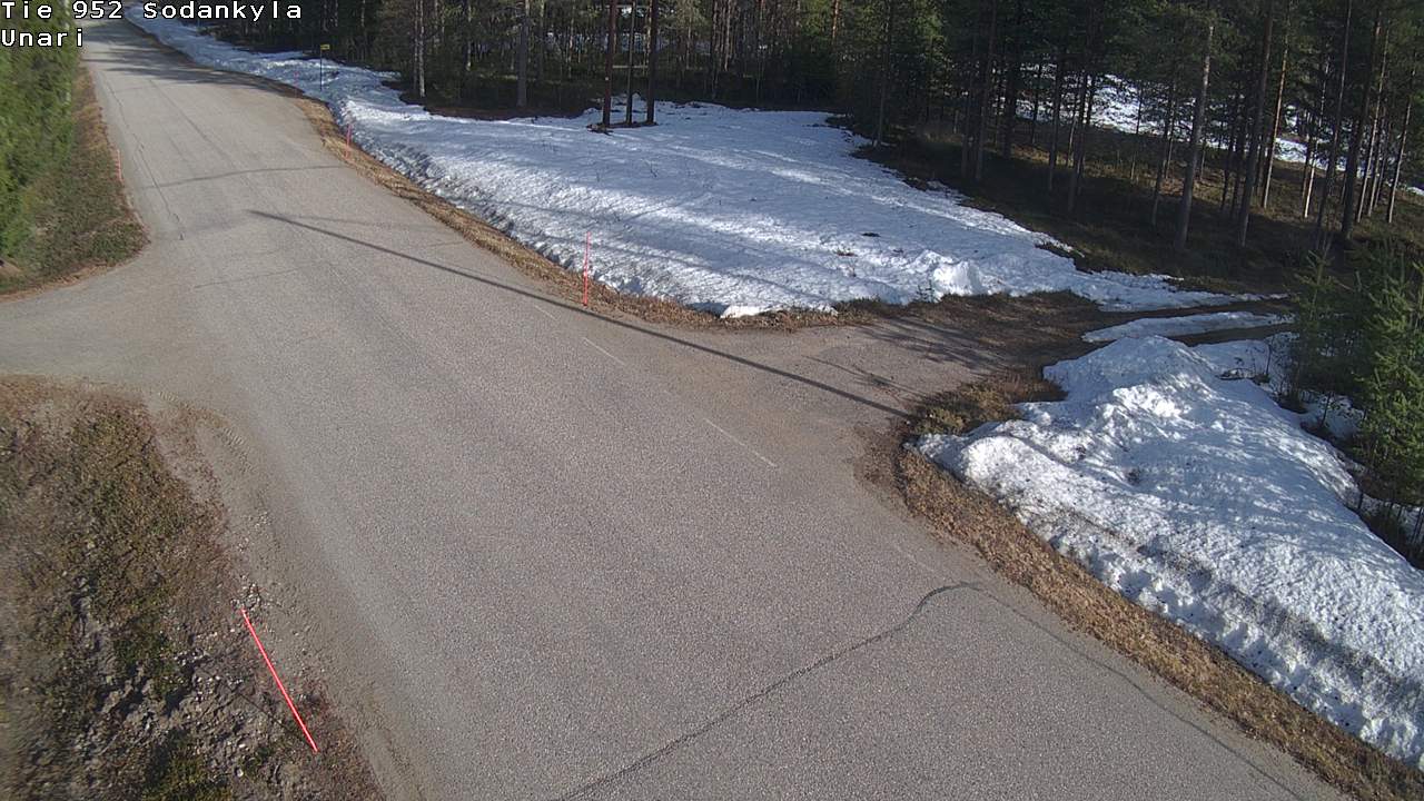Kelikamerat Kuva Tie 952 SodankyläI Unari, Sodankylä, Lappi