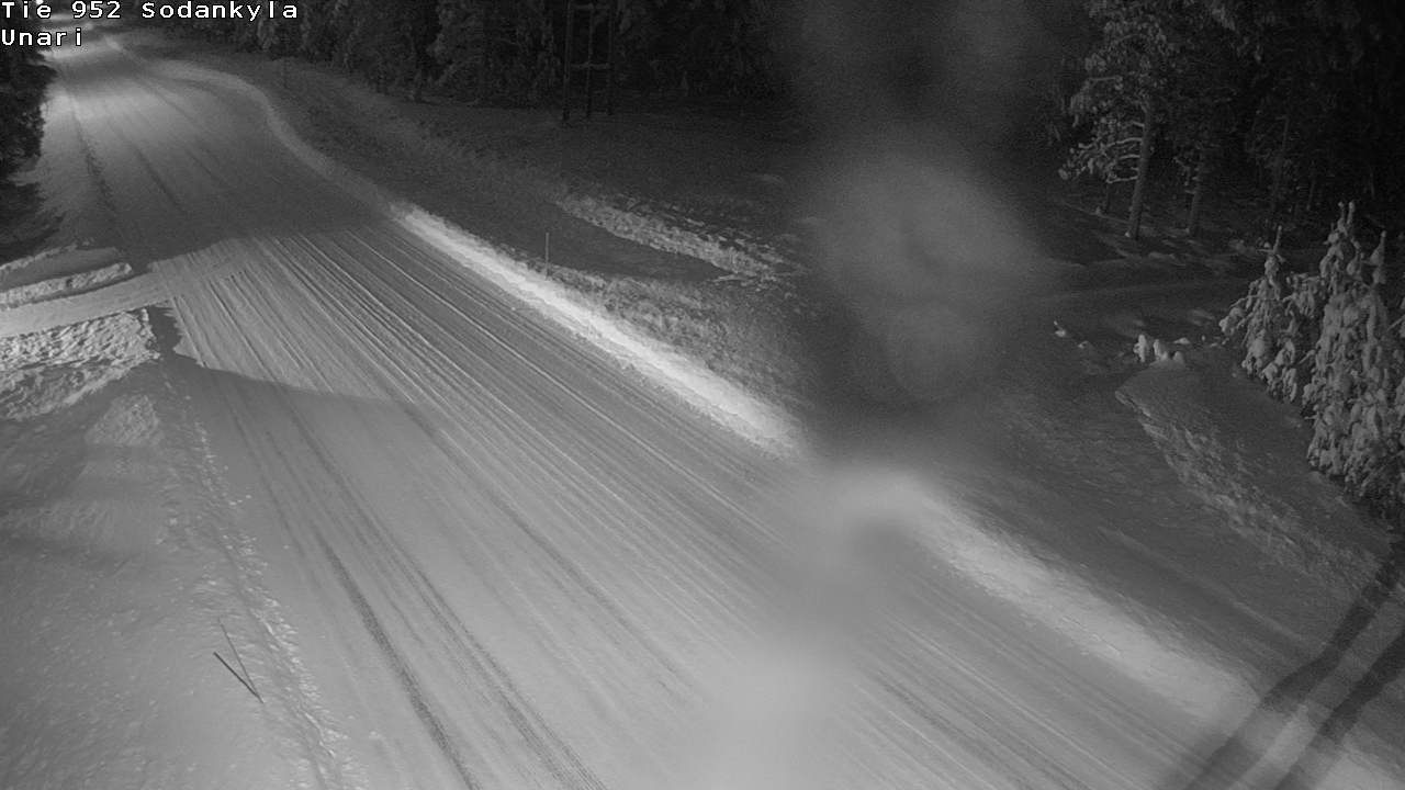 Weather Camera Image Road 952 Sodankylä, Unari, Sodankylä, Lappi