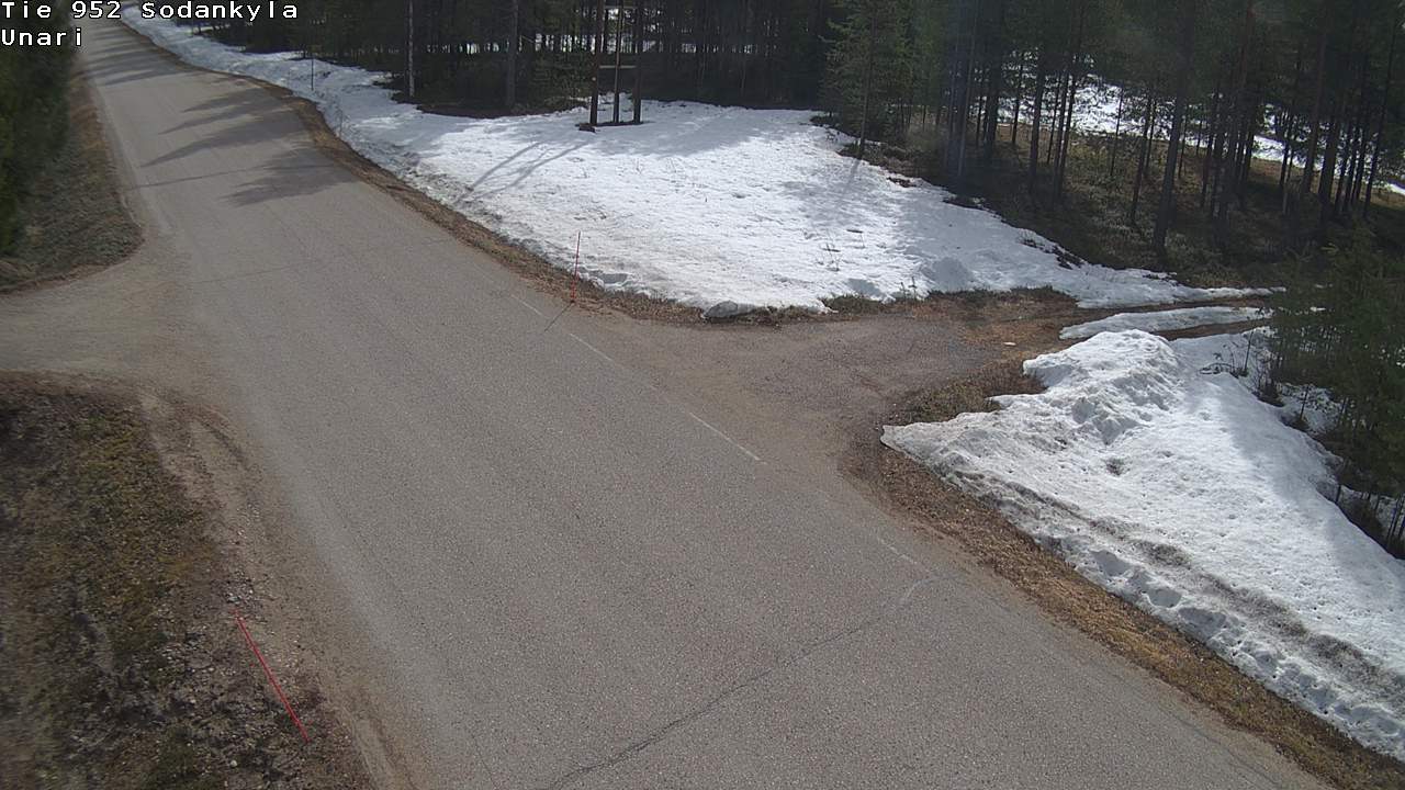 Kelikamerat Kuva Tie 952 SodankyläI Unari, Sodankylä, Lappi
