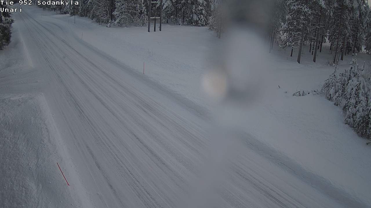 Weather Camera Image Road 952 Sodankylä, Unari, Sodankylä, Lappi