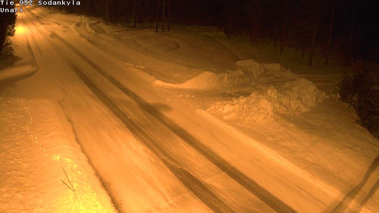 Kelikamerat Kuva Tie 952 SodankyläI Unari, Sodankylä, Lappi