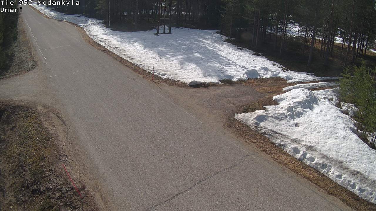 Kelikamerat Kuva Tie 952 SodankyläI Unari, Sodankylä, Lappi