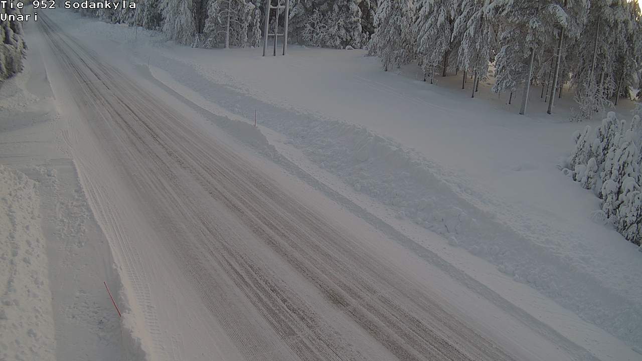 Kelikamerat Kuva Tie 952 SodankyläI Unari, Sodankylä, Lappi