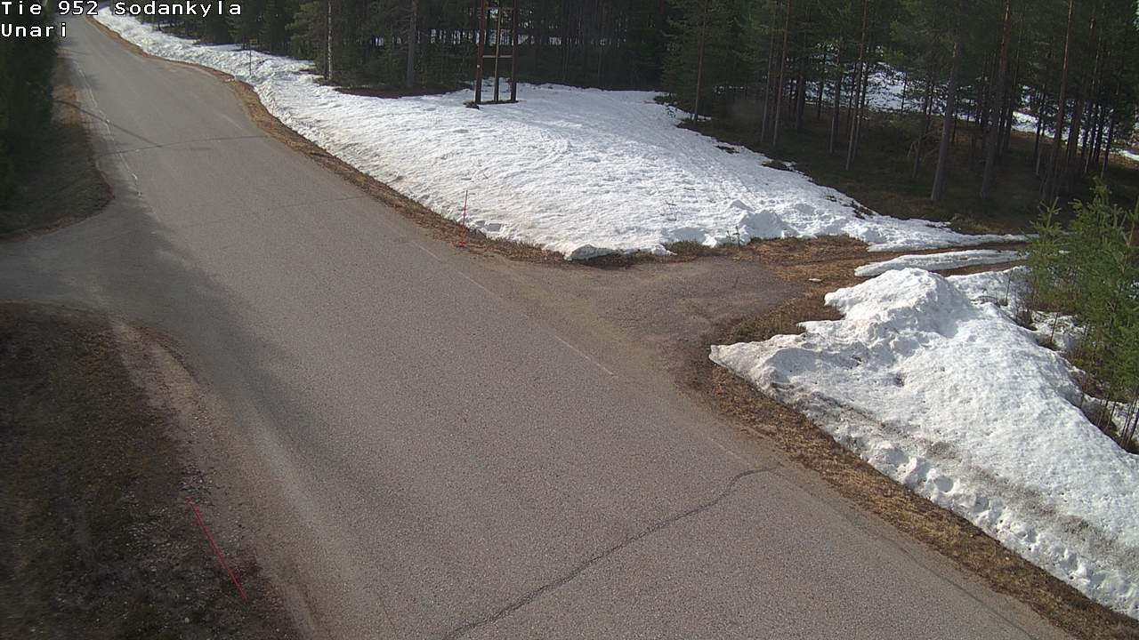 Kelikamerat Kuva Tie 952 SodankyläI Unari, Sodankylä, Lappi