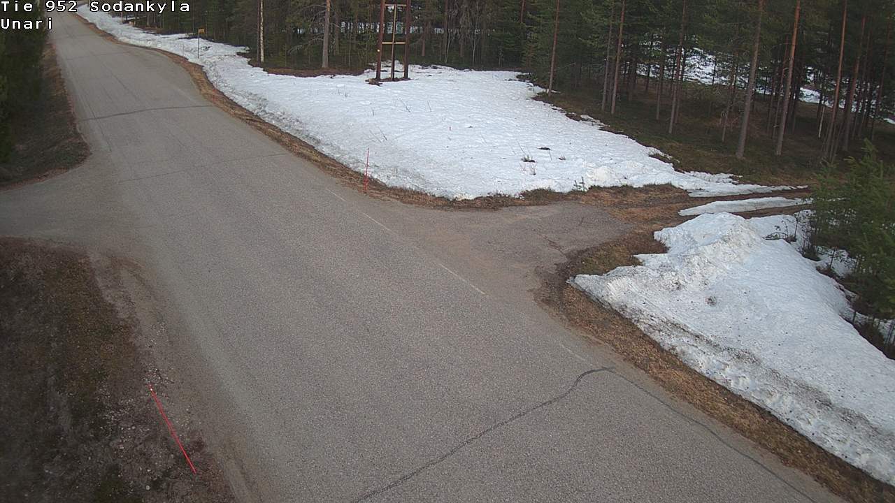 Kelikamerat Kuva Tie 952 SodankyläI Unari, Sodankylä, Lappi