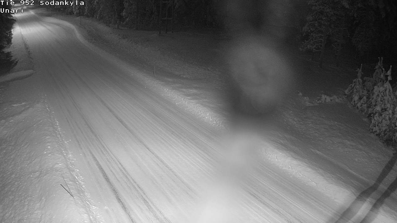 Weather Camera Image Road 952 Sodankylä, Unari, Sodankylä, Lappi