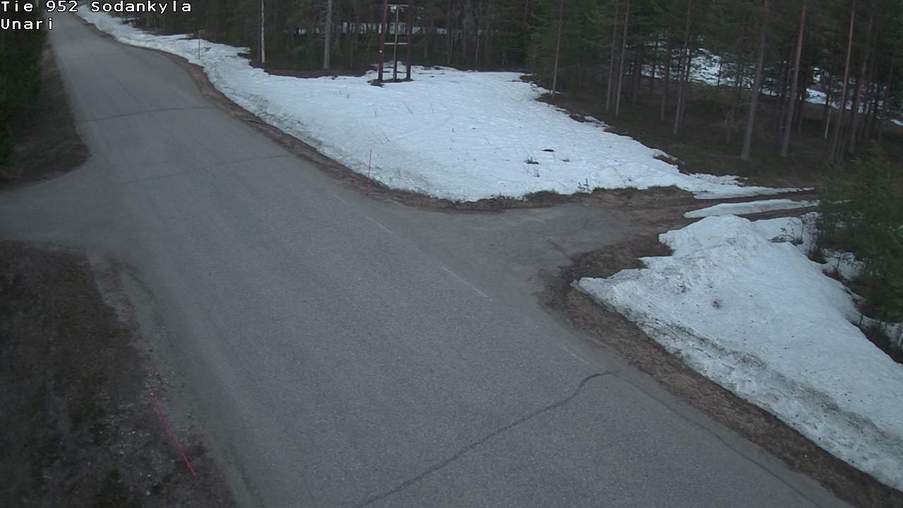 Kelikamerat Kuva Tie 952 SodankyläI Unari, Sodankylä, Lappi
