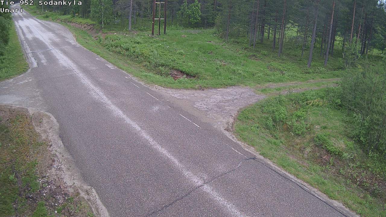 Kelikamerat Kuva Tie 952 SodankyläI Unari, Sodankylä, Lappi
