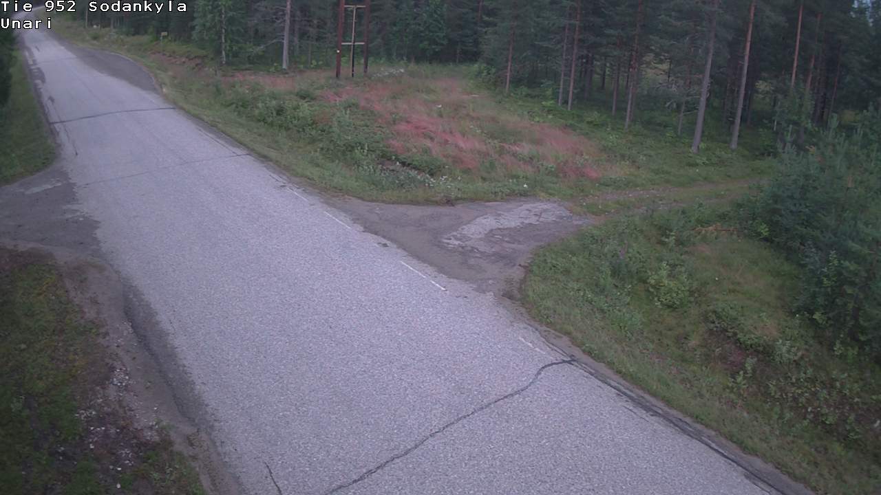 Kelikamerat Kuva Tie 952 SodankyläI Unari, Sodankylä, Lappi