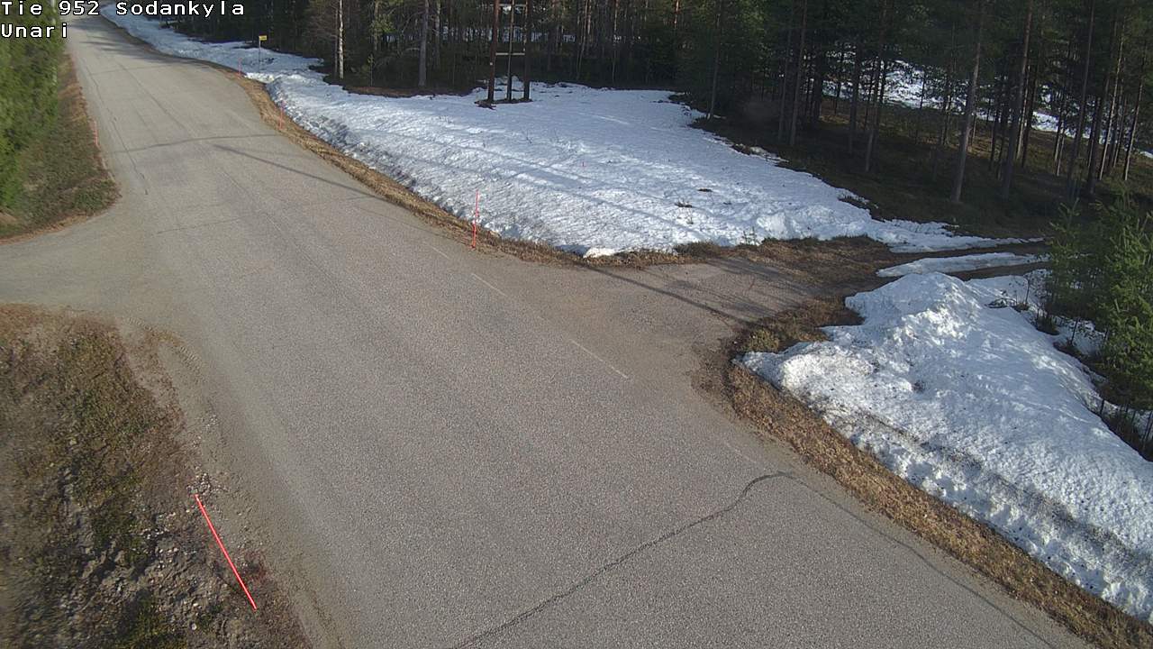 Kelikamerat Kuva Tie 952 SodankyläI Unari, Sodankylä, Lappi