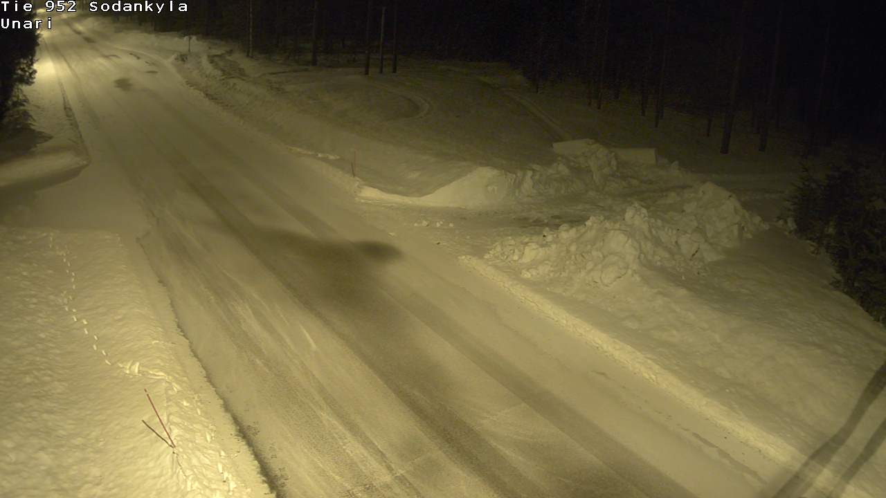 Kelikamerat Kuva Tie 952 SodankyläI Unari, Sodankylä, Lappi