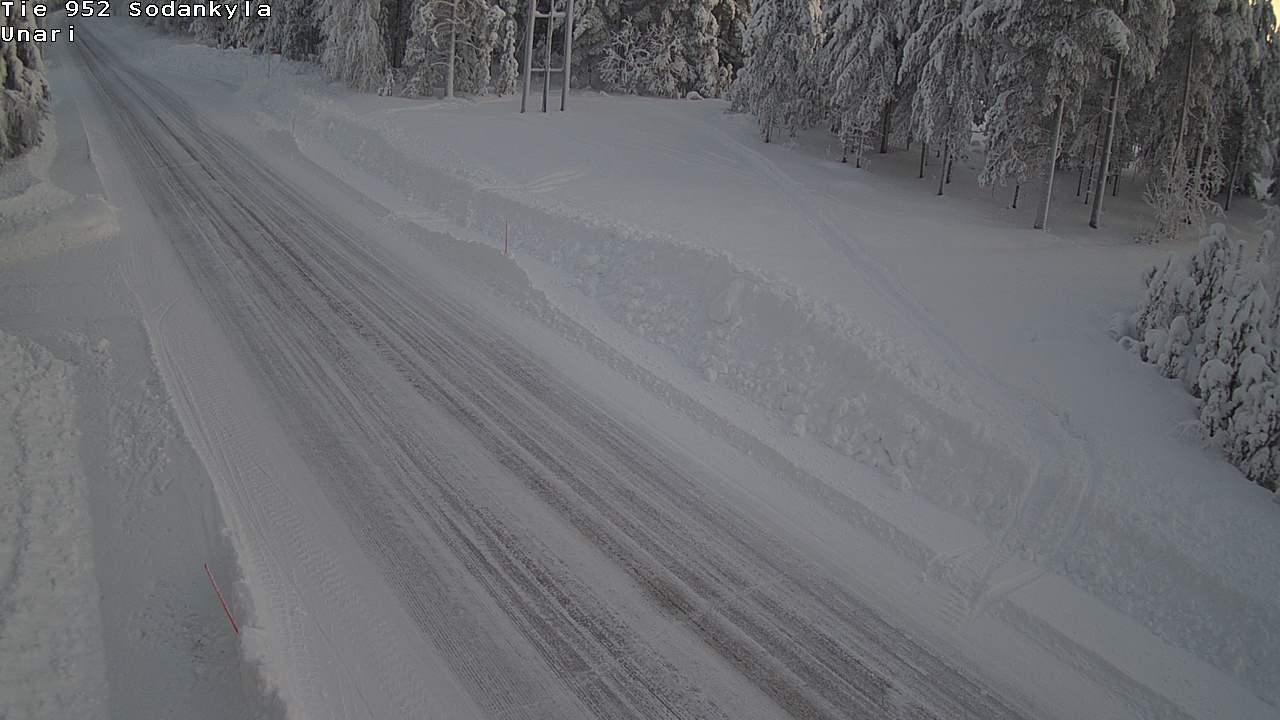 Kelikamerat Kuva Tie 952 SodankyläI Unari, Sodankylä, Lappi