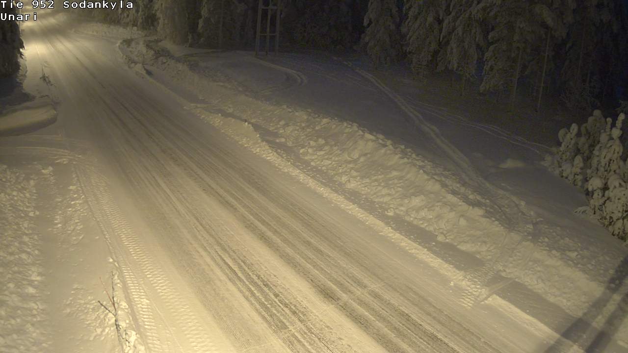 Kelikamerat Kuva Tie 952 SodankyläI Unari, Sodankylä, Lappi
