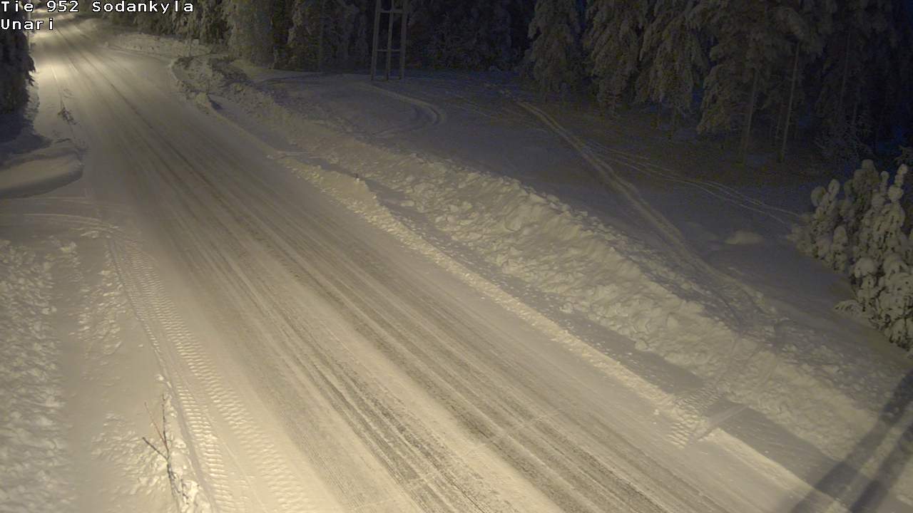 Kelikamerat Kuva Tie 952 SodankyläI Unari, Sodankylä, Lappi