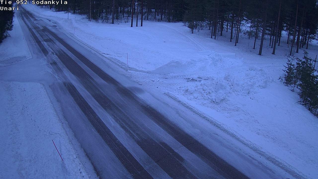 Kelikamerat Kuva Tie 952 SodankyläI Unari, Sodankylä, Lappi