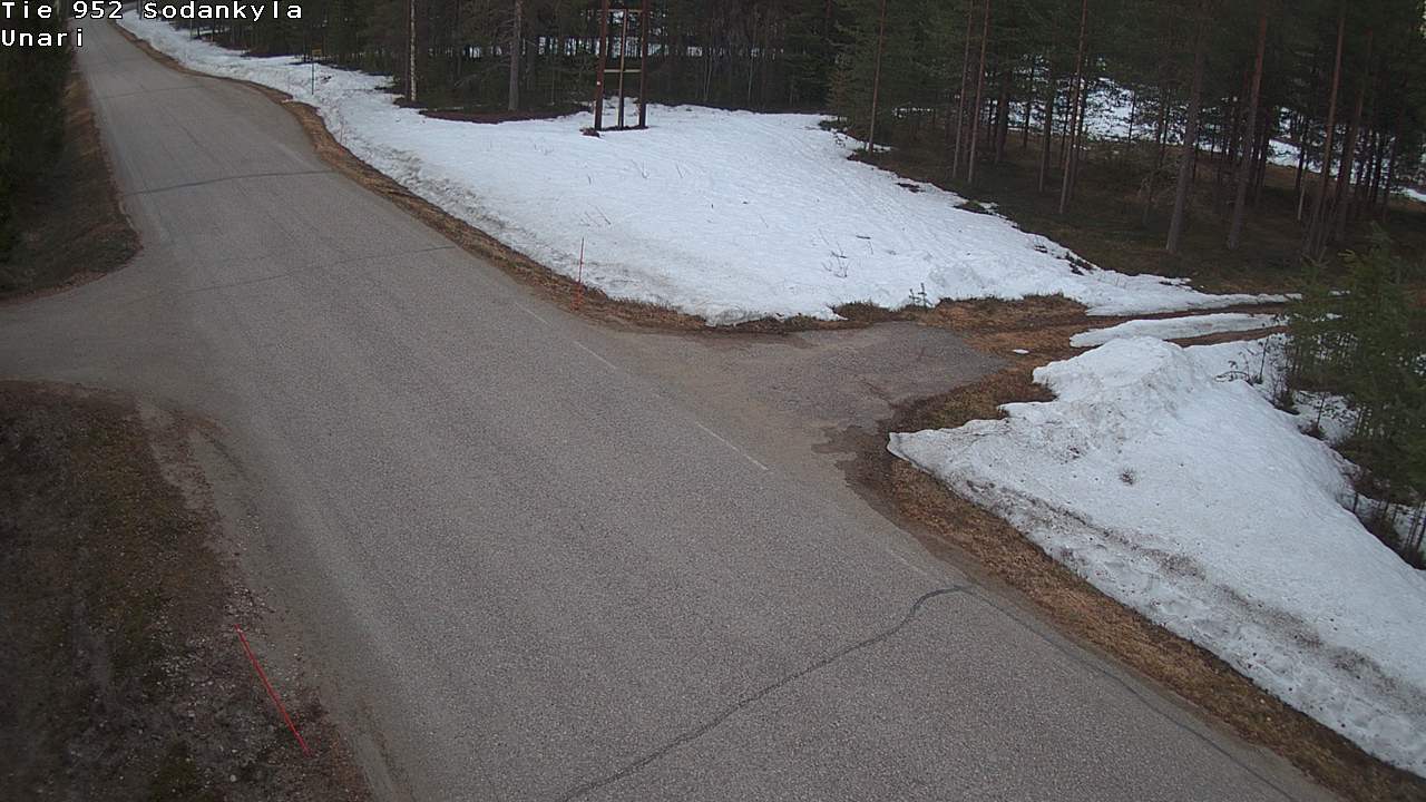 Kelikamerat Kuva Tie 952 SodankyläI Unari, Sodankylä, Lappi
