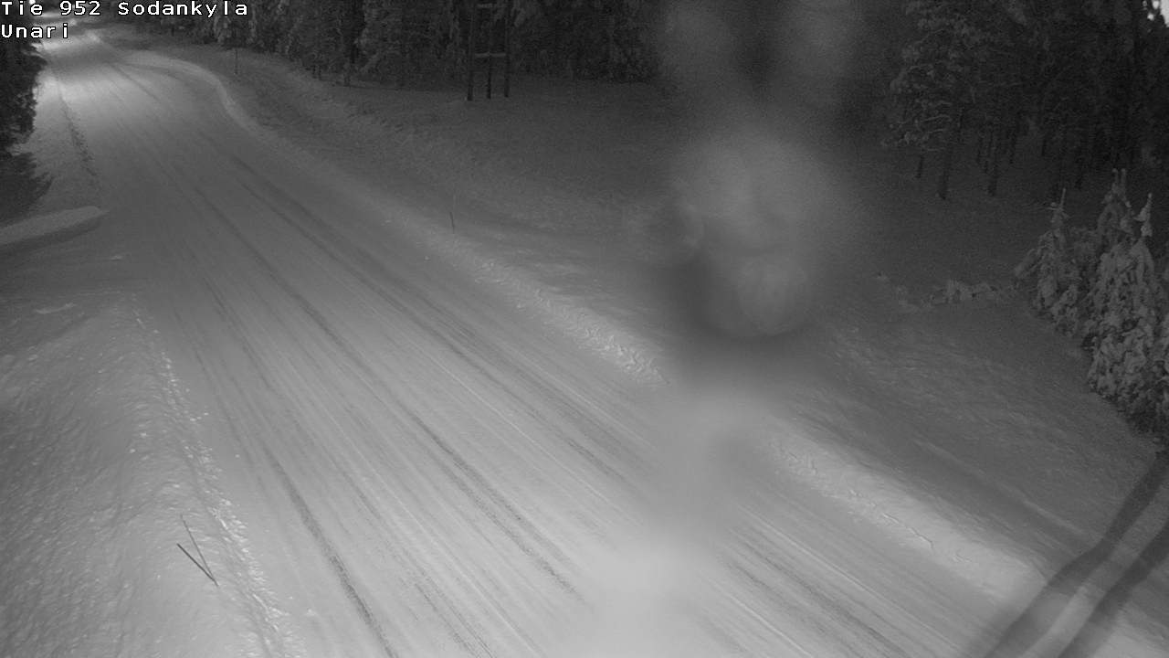 Weather Camera Image Road 952 Sodankylä, Unari, Sodankylä, Lappi