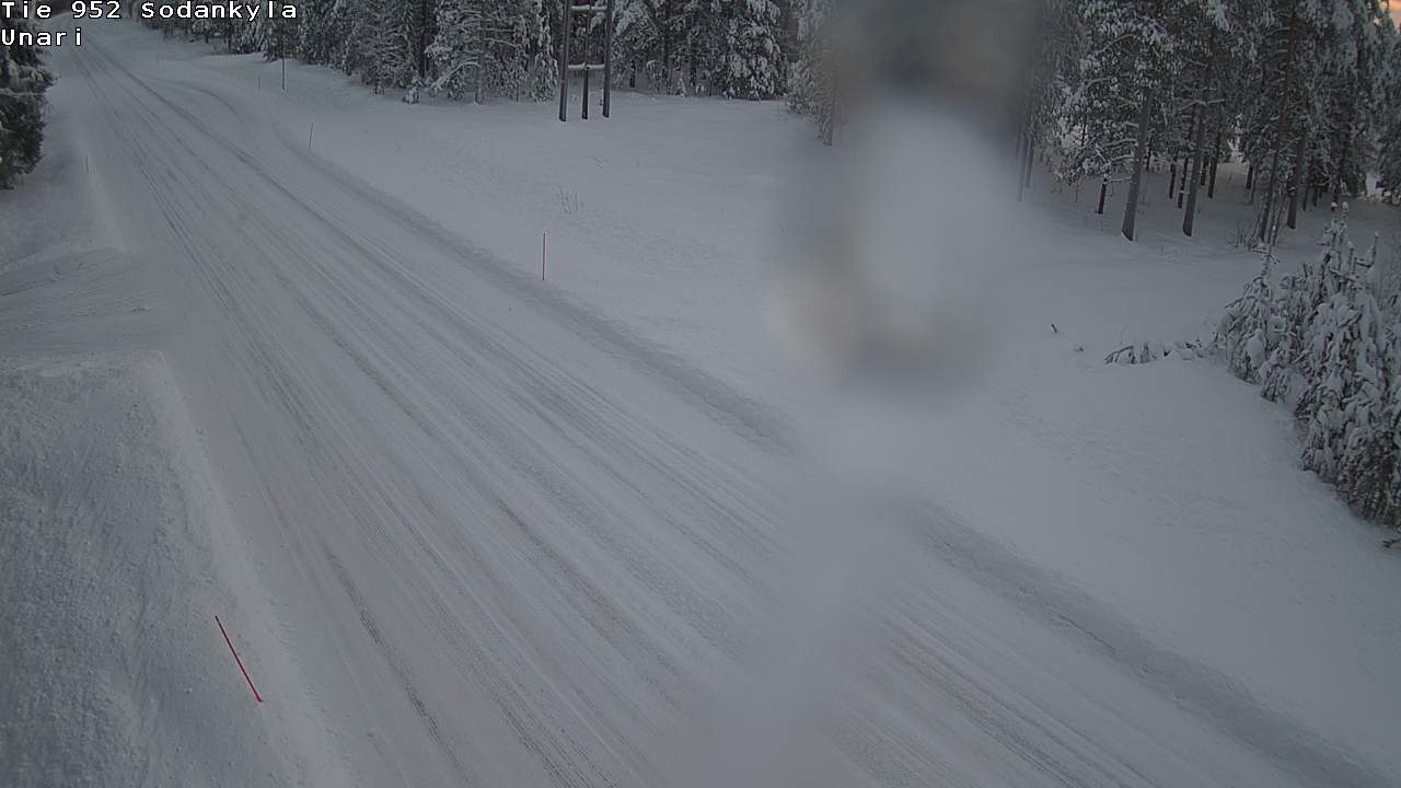 Weather Camera Image Road 952 Sodankylä, Unari, Sodankylä, Lappi