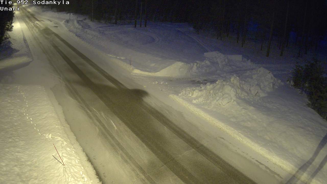 Kelikamerat Kuva Tie 952 SodankyläI Unari, Sodankylä, Lappi