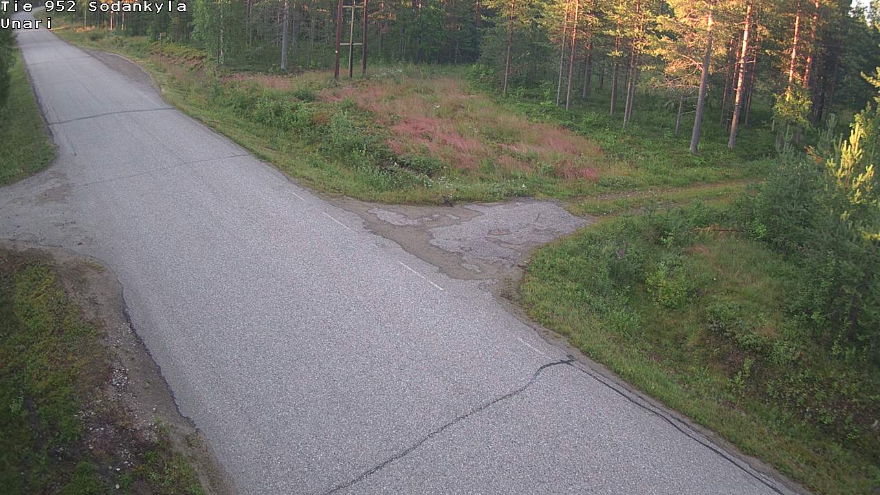 Kelikamerat Kuva Tie 952 SodankyläI Unari, Sodankylä, Lappi