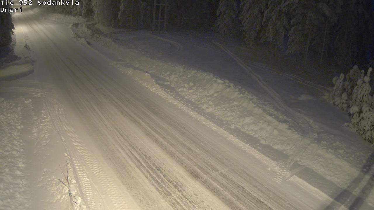 Kelikamerat Kuva Tie 952 SodankyläI Unari, Sodankylä, Lappi