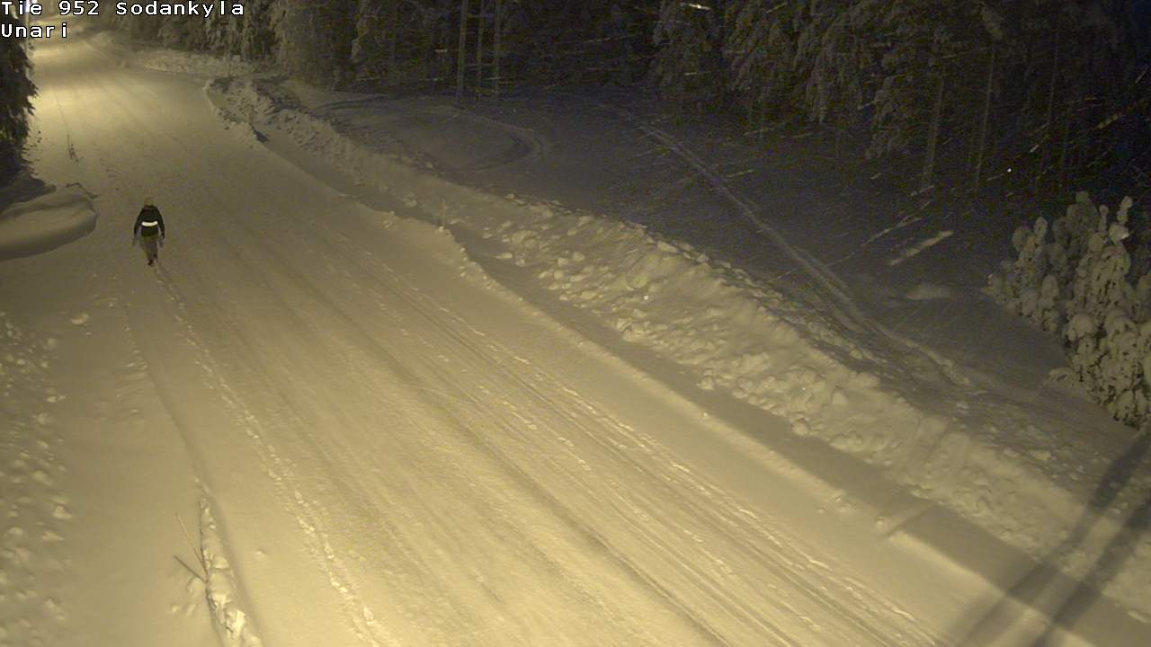 Weather Camera Image Road 952 Sodankylä, Unari, Sodankylä, Lappi