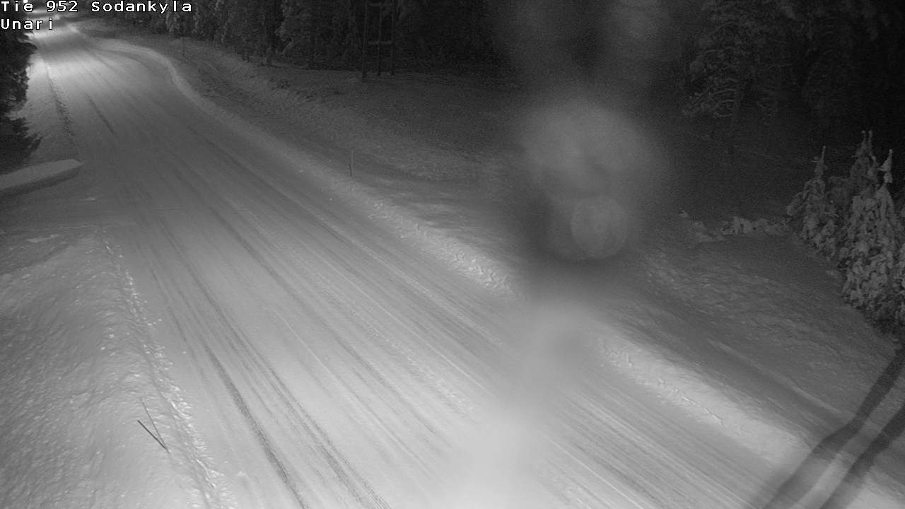 Weather Camera Image Road 952 Sodankylä, Unari, Sodankylä, Lappi