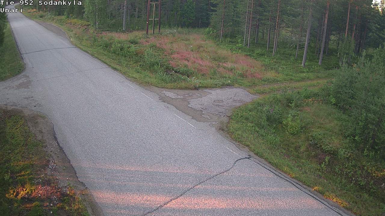 Kelikamerat Kuva Tie 952 SodankyläI Unari, Sodankylä, Lappi