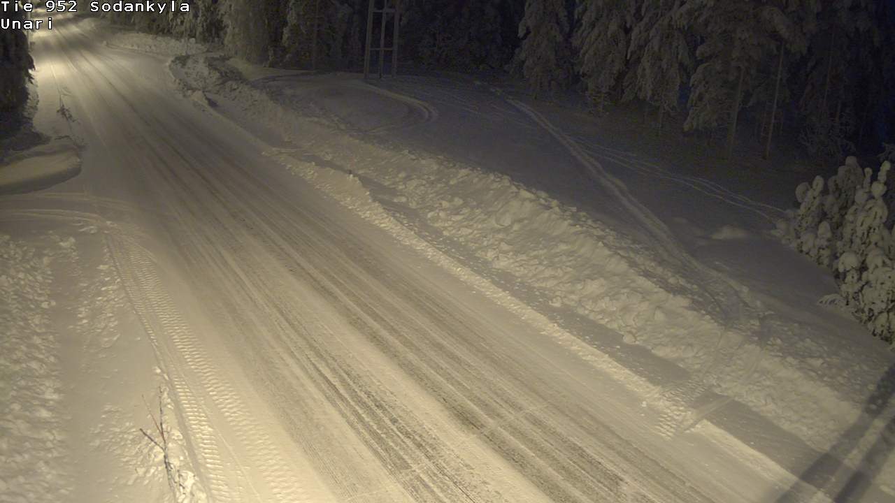 Kelikamerat Kuva Tie 952 SodankyläI Unari, Sodankylä, Lappi