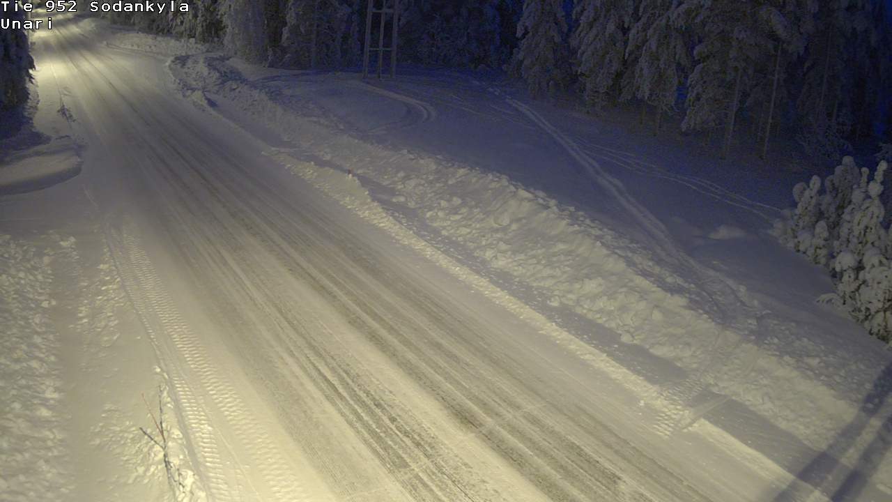 Kelikamerat Kuva Tie 952 SodankyläI Unari, Sodankylä, Lappi