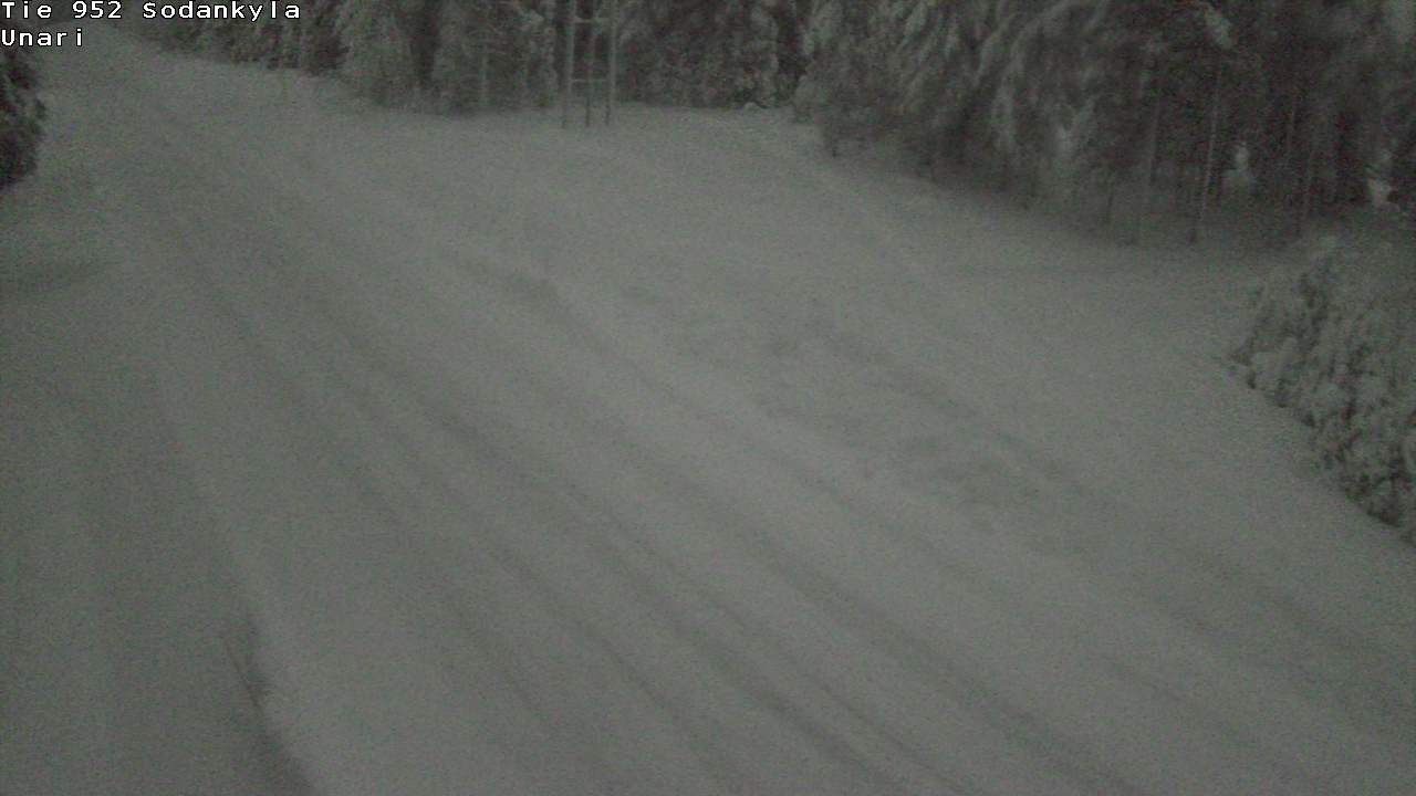 Weather Camera Image Road 952 Sodankylä, Unari, Sodankylä, Lappi