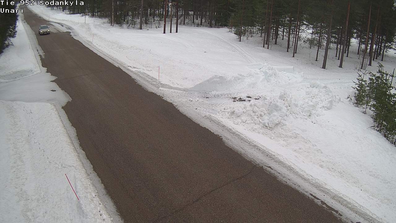 Kelikamerat Kuva Tie 952 SodankyläI Unari, Sodankylä, Lappi