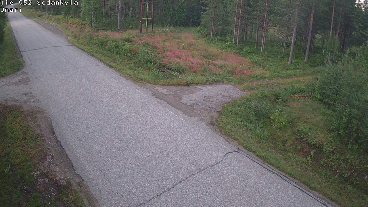 Kelikamerat Kuva Tie 952 SodankyläI Unari, Sodankylä, Lappi