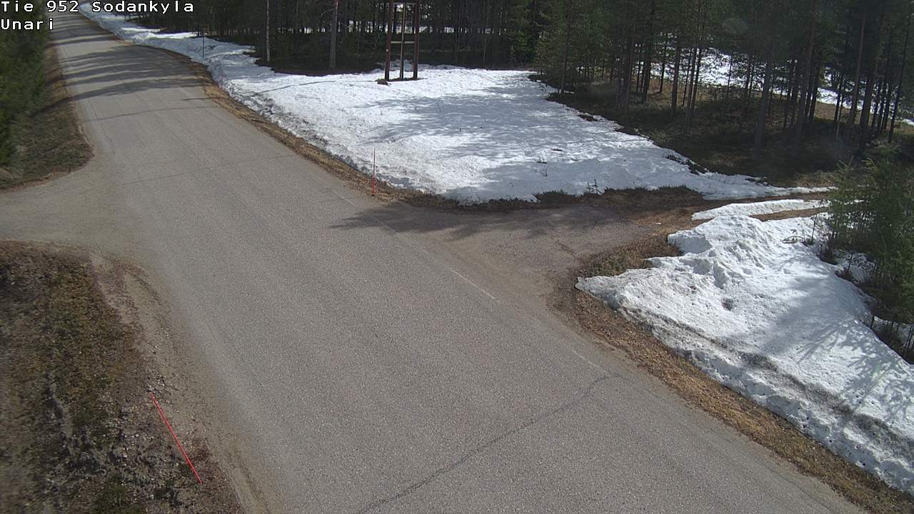 Kelikamerat Kuva Tie 952 SodankyläI Unari, Sodankylä, Lappi