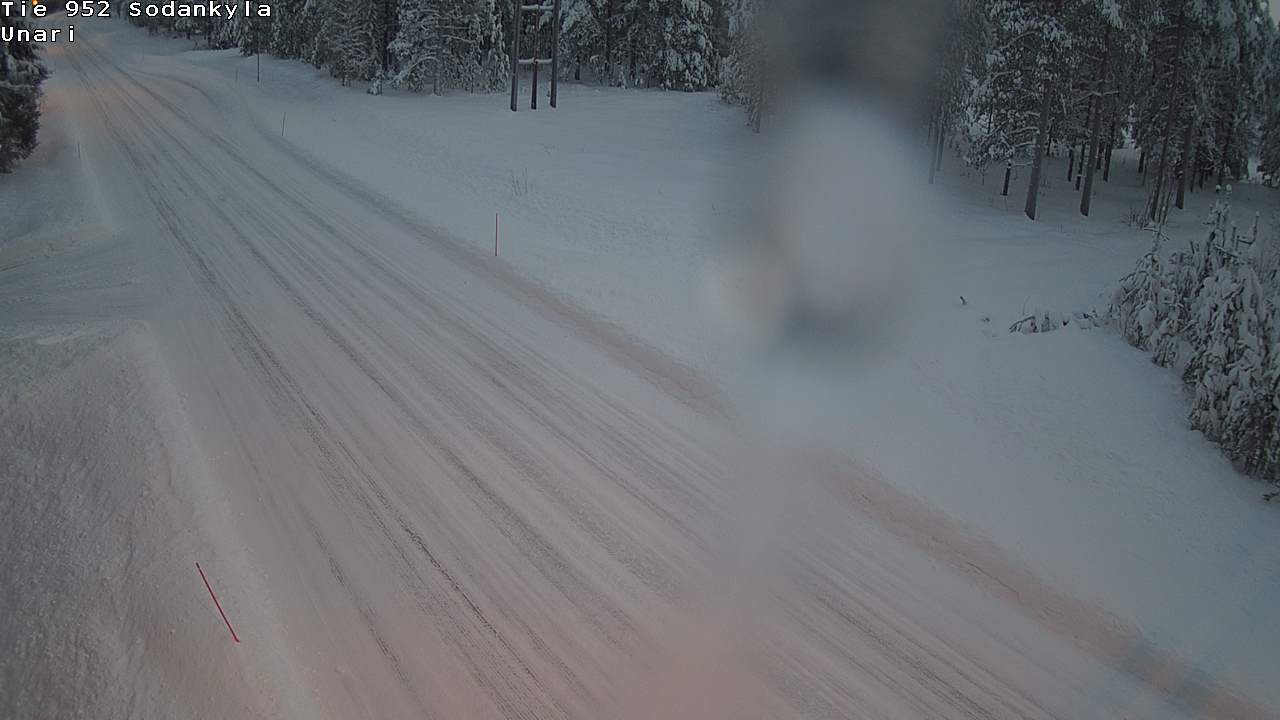 Weather Camera Image Road 952 Sodankylä, Unari, Sodankylä, Lappi