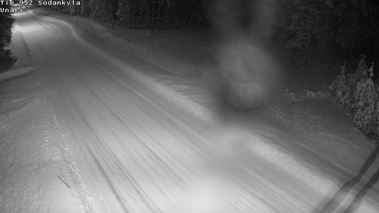 Weather Camera Image Road 952 Sodankylä, Unari, Sodankylä, Lappi